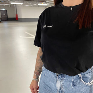 Miranda Black T-shirt / Green